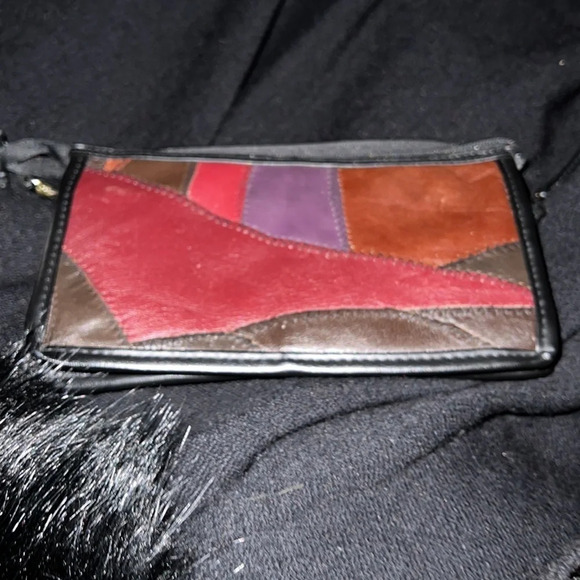 Vintage Patchwork Leather Crossbody Bag - Picture 5 of 13